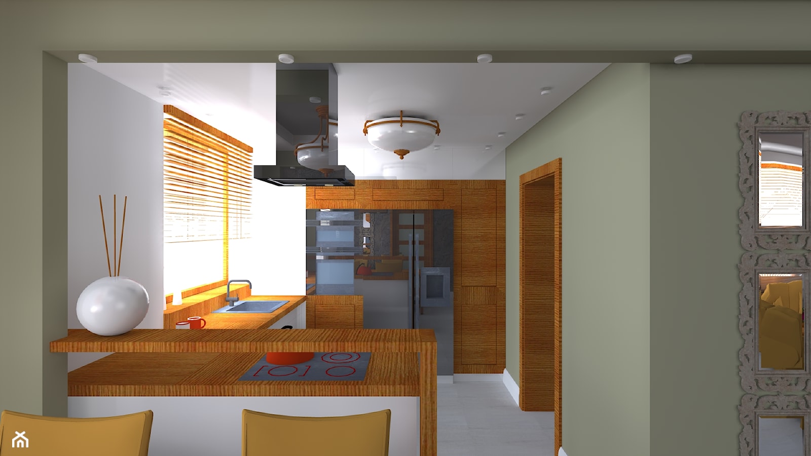 dom jednorodzinny - wybrane pomieszczenia - Kuchnia, styl rustykalny - zdjęcie od Flasza Anna - Homebook