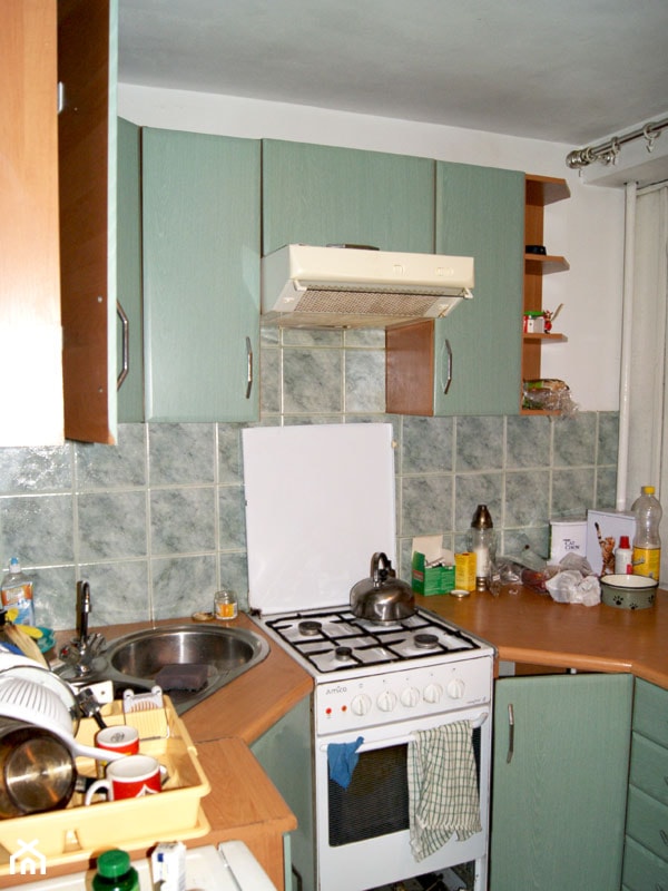 Kuchnia przed remontem. - zdjęcie od Katarzyna Kriebus - Homebook
