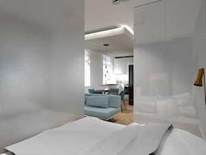 Mieszkanie w pigułce - Salon, styl nowoczesny - zdjęcie od W+ Architekci