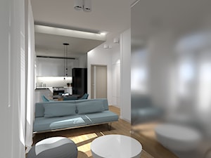 Mieszkanie w pigułce - Kuchnia, styl nowoczesny - zdjęcie od W+ Architekci