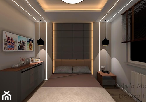 Sypialnia w stylu nwoczesnym - zdjęcie od Beauty Homes