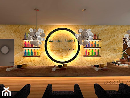 Aranżacje wnętrz - Wnętrza publiczne: Wasabi Sushi Bar - Beauty Homes. Przeglądaj, dodawaj i zapisuj najlepsze zdjęcia, pomysły i inspiracje designerskie. W bazie mamy już prawie milion fotografii!