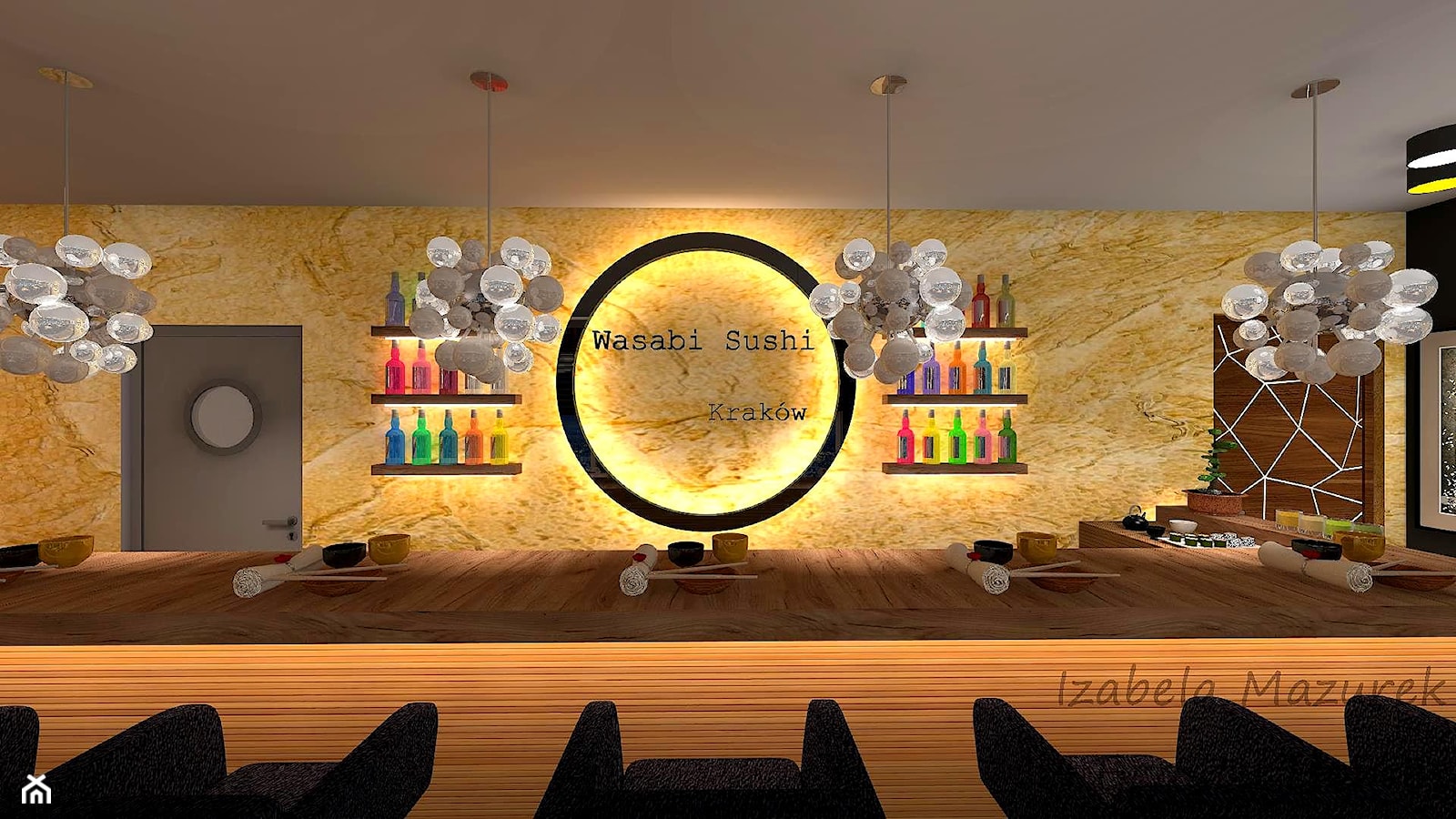 Wasabi Sushi Bar - zdjęcie od Beauty Homes - Homebook