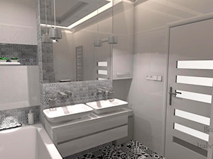 Projekt łazienki w domku jednorodzinnym - zdjęcie od Beauty Homes