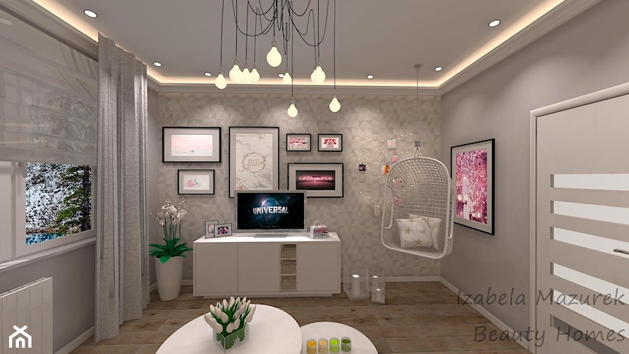 White Livingroom - zdjęcie od Beauty Homes