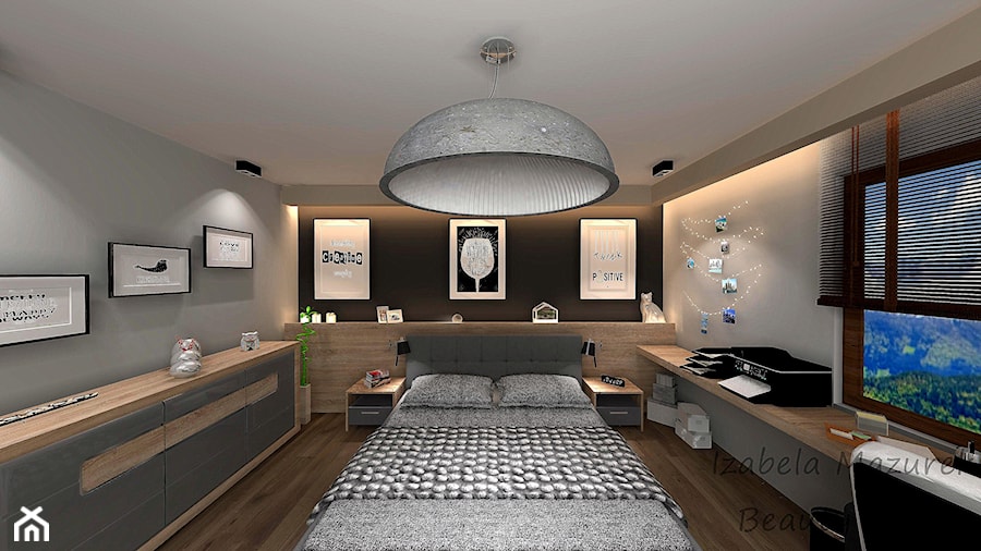 Sypialnia nowoczesna w stylu New Nordic - zdjęcie od Beauty Homes