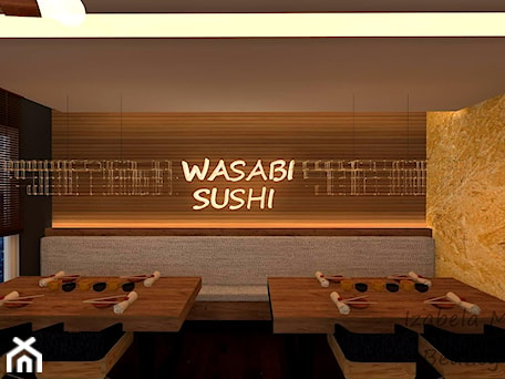 Aranżacje wnętrz - Wnętrza publiczne: Wasabi Sushi Restaurant - Beauty Homes. Przeglądaj, dodawaj i zapisuj najlepsze zdjęcia, pomysły i inspiracje designerskie. W bazie mamy już prawie milion fotografii!