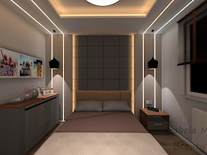 Nowoczesna sypialnia w męskim stylu - zdjęcie od Beauty Homes