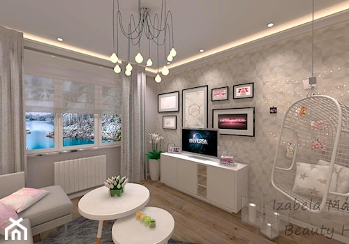 White Livingroom - zdjęcie od Beauty Homes