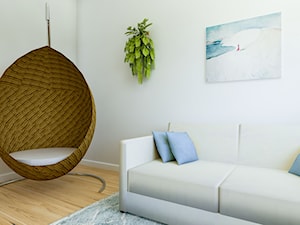 Pokój do pracy w mieszkaniu prywatnym - Biuro, styl skandynawski - zdjęcie od Creatovnia
