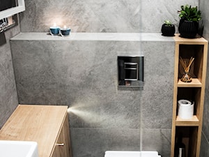 Po męsku - Mała łazienka, styl nowoczesny - zdjęcie od Zolnik Pracownia
