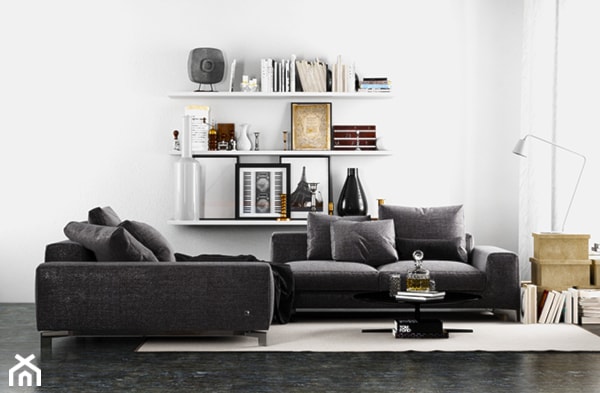 РROJECT LIVING ROOM - Salon, styl minimalistyczny - zdjęcie od Definline