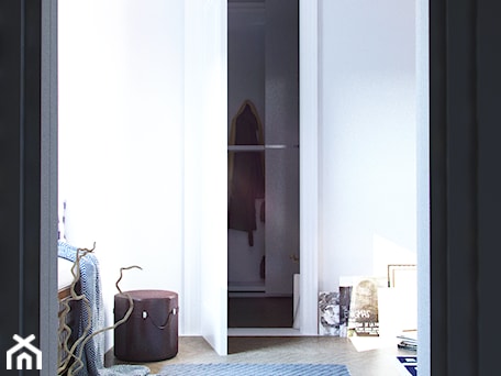 Aranżacje wnętrz - Garderoba: РROJECT LIVING ROOM - Średnia garderoba, styl minimalistyczny - Definline. Przeglądaj, dodawaj i zapisuj najlepsze zdjęcia, pomysły i inspiracje designerskie. W bazie mamy już prawie milion fotografii!