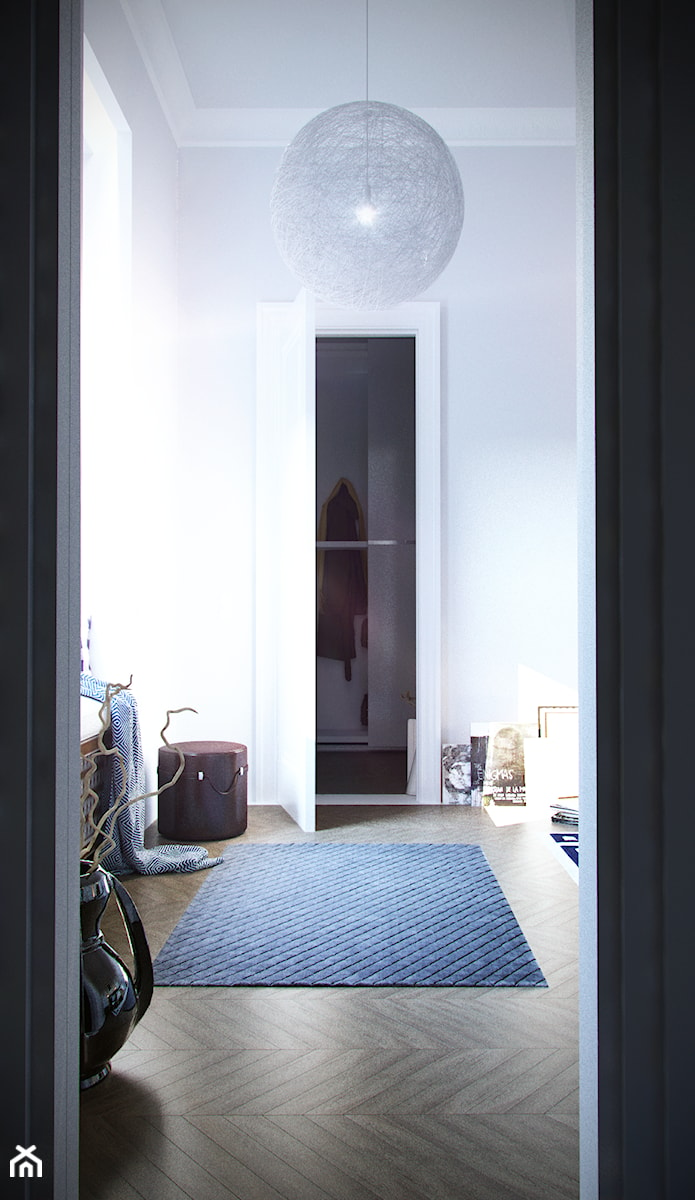 РROJECT LIVING ROOM - Średnia garderoba, styl minimalistyczny - zdjęcie od Definline