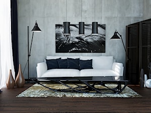 РROJECT LIVING ROOM - Salon, styl minimalistyczny - zdjęcie od Definline