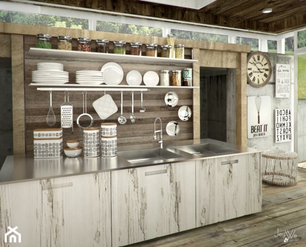 D-HOUSE - Kuchnia, styl minimalistyczny - zdjęcie od Definline