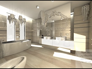 Łazienka, styl glamour - zdjęcie od marmo Design Projektowanie wnętrz