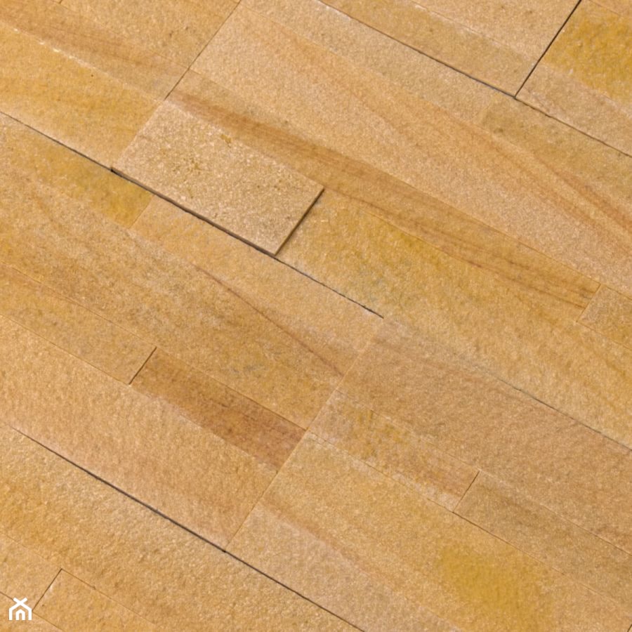 Samoprzylepne panele kamienne z fakturą drewna - zdjęcie od Klink.pl Kamień Naturalny - Homebook