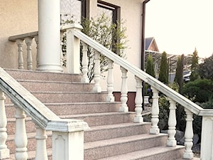 Efektowne schody granitowe - zdjęcie od Klink.pl Kamień Naturalny