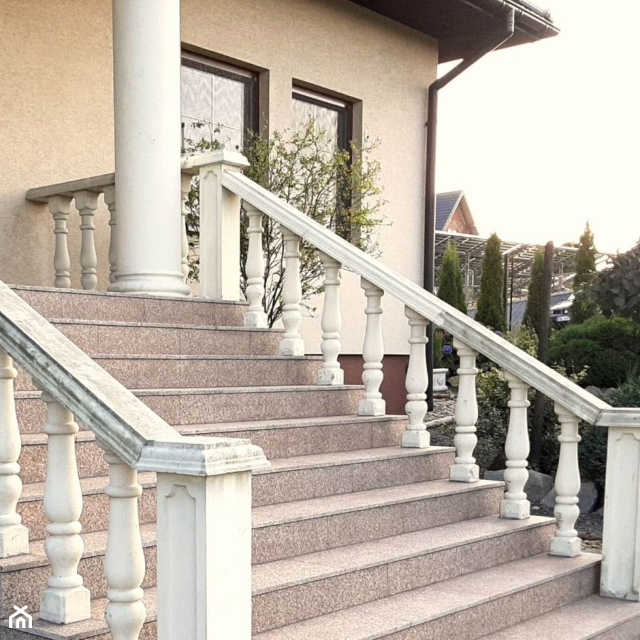 Efektowne schody granitowe - zdjęcie od Klink.pl Kamień Naturalny - Homebook