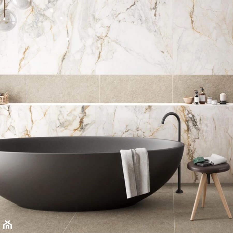Marmur w łazience – efektowna i elegancka aranżacja - zdjęcie od Klink.pl Kamień Naturalny