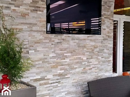 Aranżacje wnętrz - Salon: Stackstone Beige - Klink.pl Kamień Naturalny. Przeglądaj, dodawaj i zapisuj najlepsze zdjęcia, pomysły i inspiracje designerskie. W bazie mamy już prawie milion fotografii!