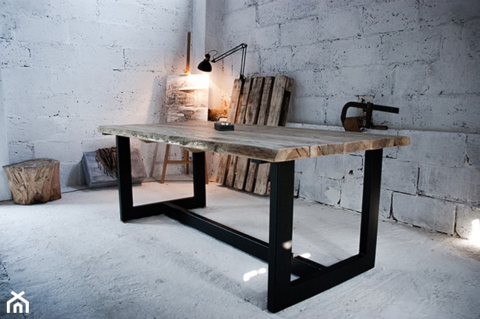 Stół z jesionowych fosztów - zdjęcie od Blaise Handmade Furniture - Homebook