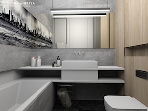 Projekt łazienki - Łazienka, styl minimalistyczny - zdjęcie od SKOREK WNĘTRZA