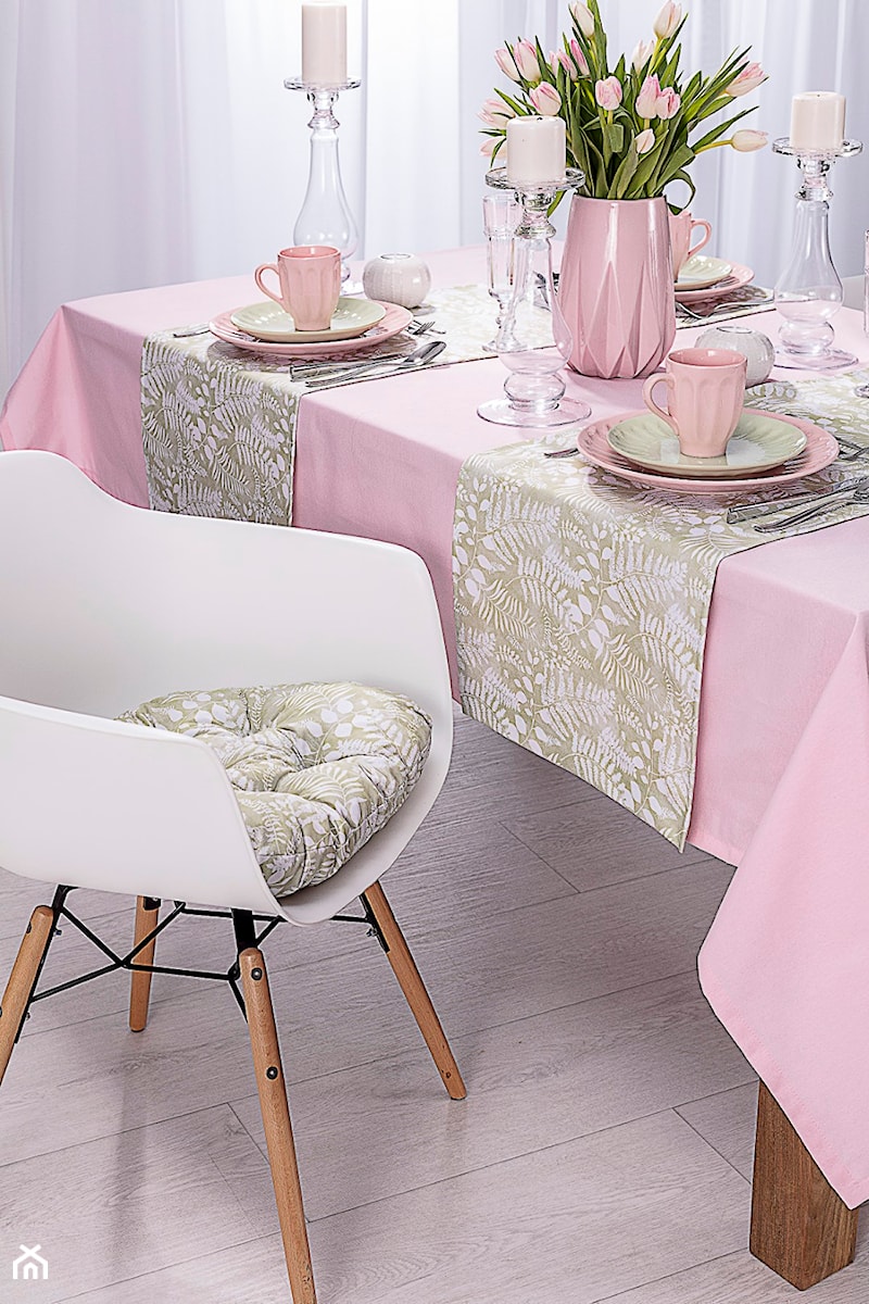 Wiosenny stół w pastelowych kolorach - zdjęcie od Dekoria.pl
