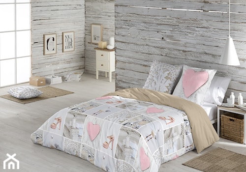 komplet pocieli Shabby 220x200 - zdjęcie od Dekoria.pl