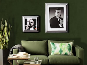 pokrowiec na sofę ikea, poszewka dekoracyjna, dywan Breeze, komplet stolików Shiro, obraz w szklanej ramie - zdjęcie od Dekoria.pl