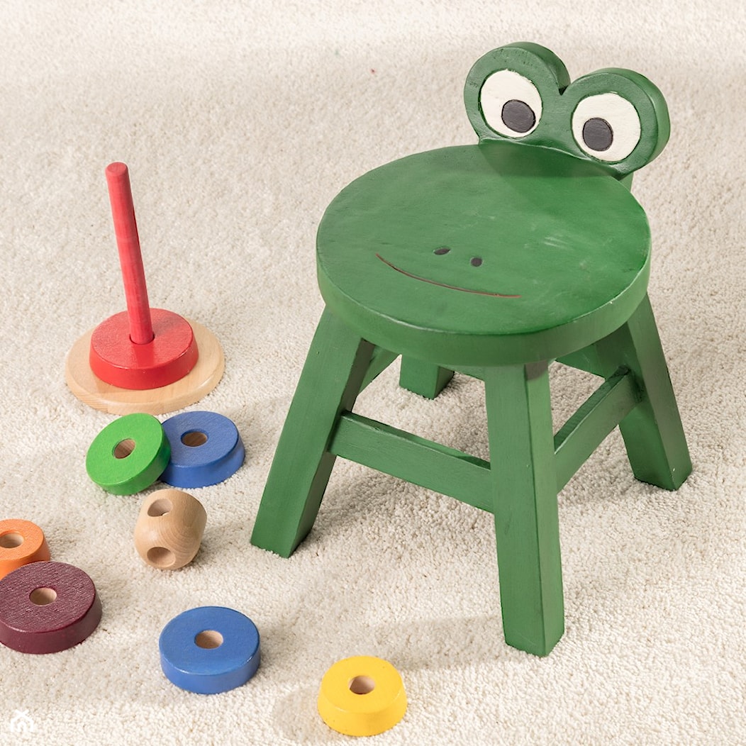 Taboret Frog- meble do pokoju dziecka - zdjęcie od Dekoria.pl - Homebook