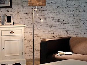 Lampa Colette dark linnen - zdjęcie od Dekoria.pl