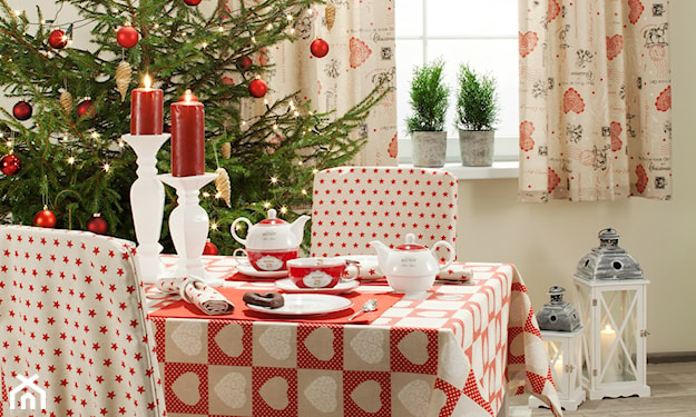 dekoracje świątecznego stołu na boże narodzenie