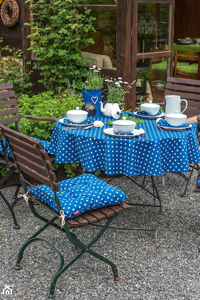 Okrągły obrus, siedzisko na krzesło- kolekcja Ashley - zdjęcie od Dekoria.pl - Homebook