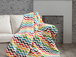 Koc Cotton Cloud 150x200Rainbow - zdjęcie od Dekoria.pl