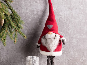 Dekoracja skrzat oraz swiecznik na tealighta Christmas - zdjęcie od Dekoria.pl