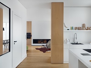 APARTAMENT BERLIN konkurs - Kuchnia, styl nowoczesny - zdjęcie od Republika Architektury
