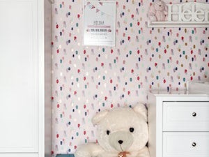 DOM NY konkurs - Mały różowy pokój dziecka dla dziecka dla chłopca dla dziewczynki, styl tradycyjny - zdjęcie od Republika Architektury