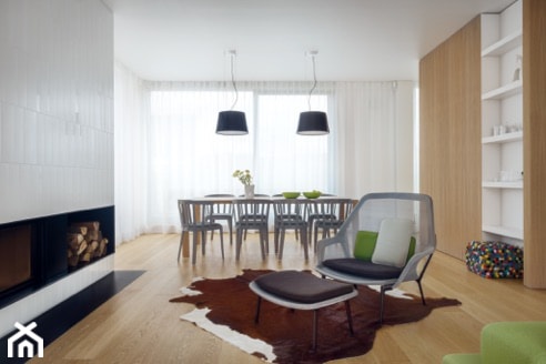 APARTAMENT BERLIN konkurs - Jadalnia, styl nowoczesny - zdjęcie od Republika Architektury