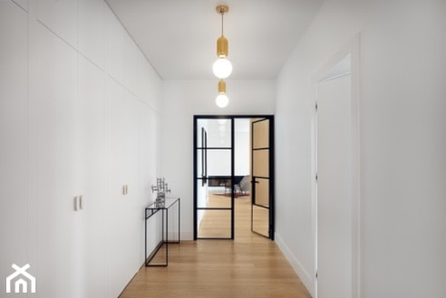 APARTAMENT BERLIN konkurs - Hol / przedpokój, styl nowoczesny - zdjęcie od Republika Architektury