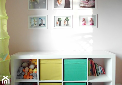M_75 Oborniki Śląskie - Biały pokój dziecka dla niemowlaka dla dziecka dla chłopca dla dziewczynki dla rodzeństwa, styl nowoczesny - zdjęcie od MESH