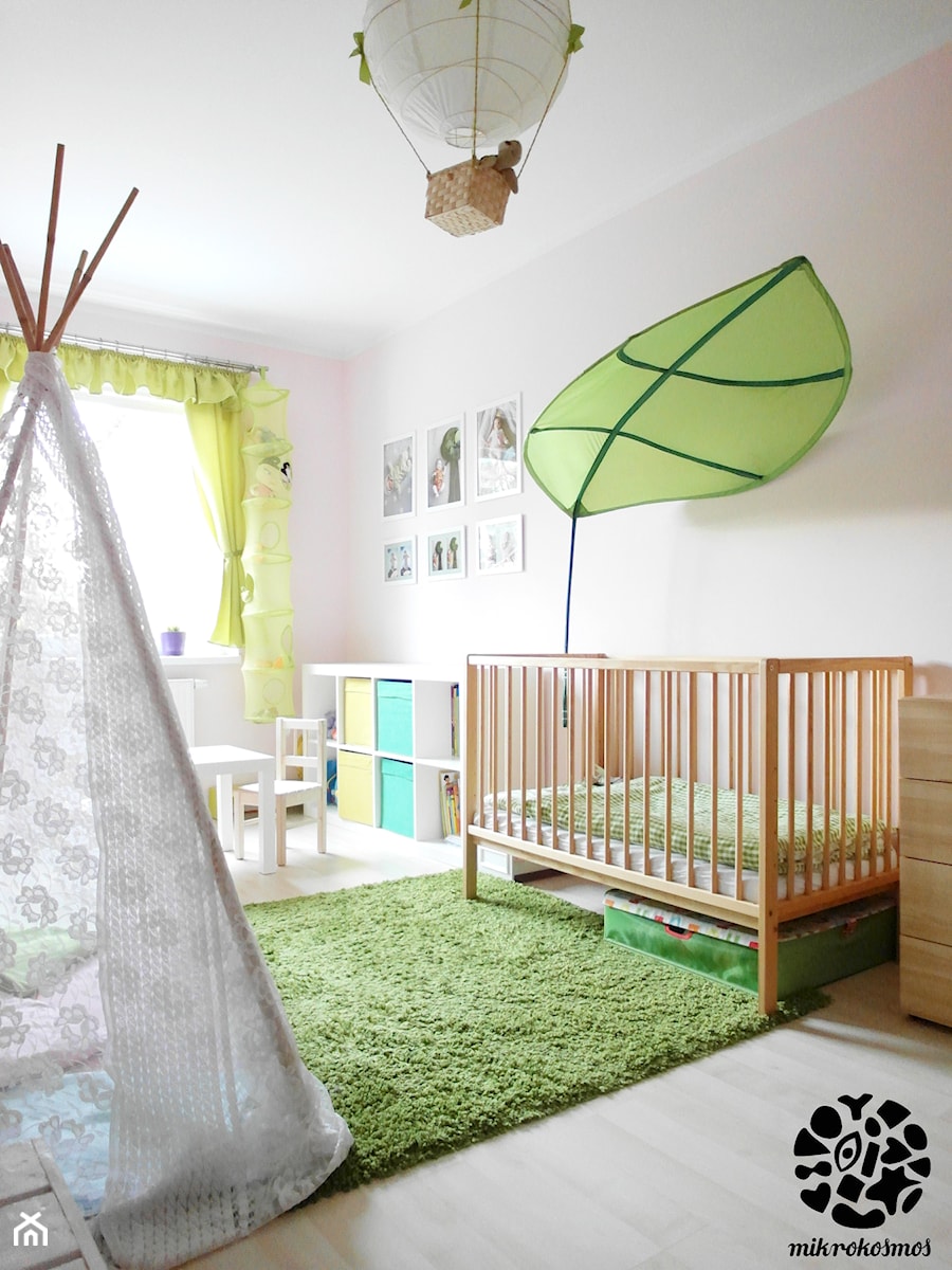 M_75 Oborniki Śląskie - Średni beżowy pokój dziecka dla niemowlaka dla chłopca, styl nowoczesny - zdjęcie od MESH