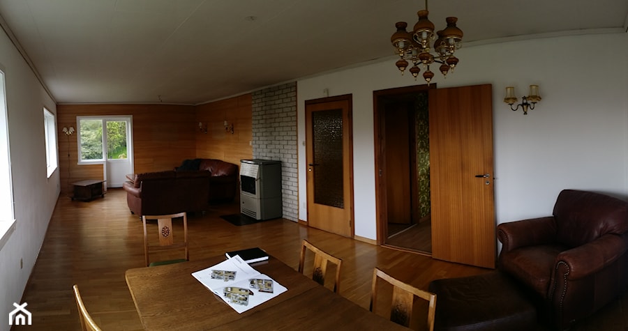 Dom w Blomsterdalen - Salon, styl vintage - zdjęcie od DMD Interiør