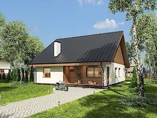 Projekt domu  - Murator C333b - Miarodajny - wariant II