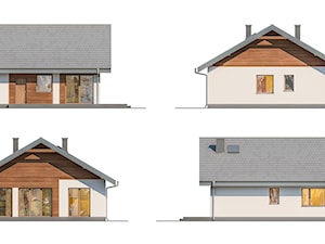 Projekt Domu - Murator C333p - Miarodajny wariant XV - zdjęcie od Murator PROJEKTY