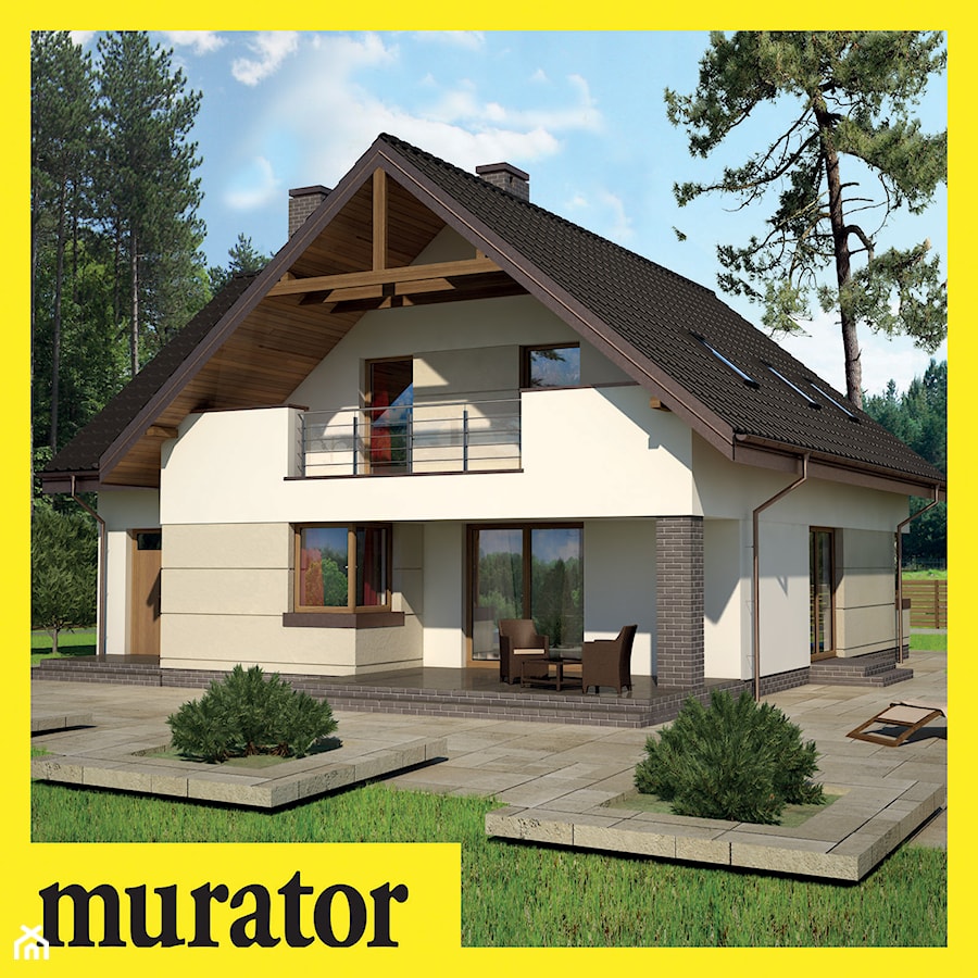 Projekt domu - Murator M133 - Optymalny - zdjęcie od Murator PROJEKTY
