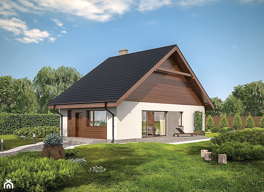 Projekt domu – Murator C346a - Elastyczny - wariant I - zdjęcie od Murator PROJEKTY