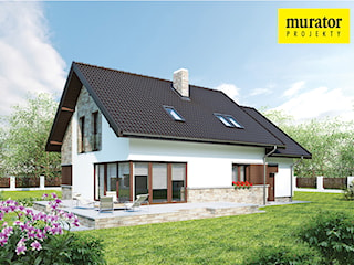 Projekt Domu - Murator C315 - Biały bez