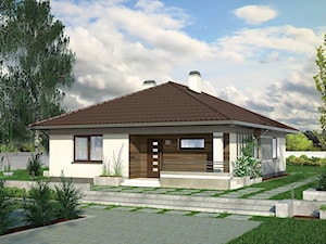 Projekt domu - Murator C284 - Dom ekonomiczny